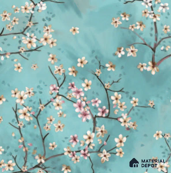 HC222-26 | 10 Meter x 21 Inches Florals Look Wallpaper - 57.37 Sq. Ft. | Minimum 15% wastage during installation