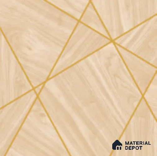 HC222-34 | 10 Meter x 21 Inches Geometric Look Wallpaper - 57.37 Sq. Ft. | Minimum 15% wastage during installation