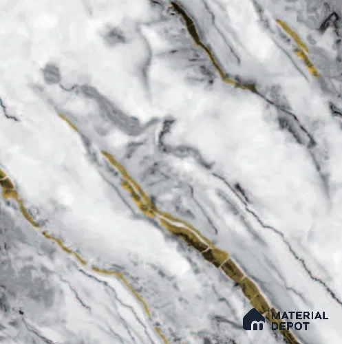 HC222-49 | 10 Meter x 21 Inches Marble Look Wallpaper - 57.37 Sq. Ft. | Minimum 10% wastage during installation