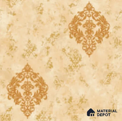 HC222-51 | 10 Meter x 21 Inches Damask Look Wallpaper - 57.37 Sq. Ft. | Minimum 15% wastage during installation
