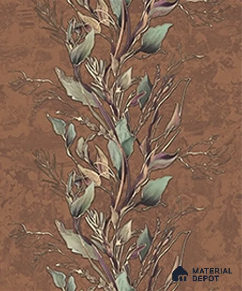 WK120-18 | 10 Meter x 21 Inches Florals Look Wallpaper - 57.41 Sq. Ft. | Minimum 15% wastage during installation