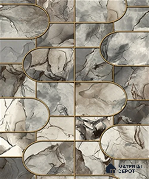 WK120-23 | 10 Meter x 21 Inches Patterned Look Wallpaper - 57.41 Sq. Ft. | Minimum 15% wastage during installation