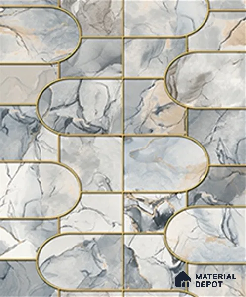 WK120-20 | 10 Meter x 21 Inches Patterned Look Wallpaper - 57.41 Sq. Ft. | Minimum 15% wastage during installation
