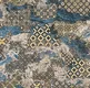 A close-up of aWK120-40 | 10 Meter x 21 Inches Patterned Look Wallpaper - 57 Sq. Ft. available at Material Depot in Bangalore