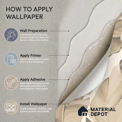 1362 | 10 Meter x 21 Inches Florals Look Wallpaper - 57.41 Sq. Ft. | Minimum 15% wastage during installation