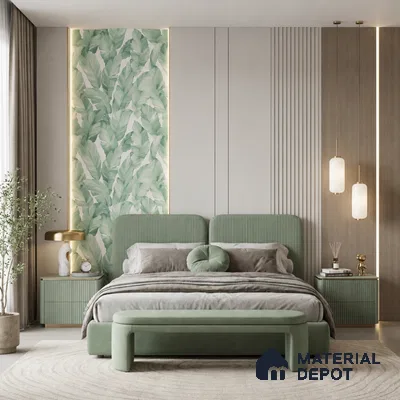1363 | 10 Meter x 21 Inches Florals Look Wallpaper - 57.41 Sq. Ft. | Minimum 15% wastage during installation
