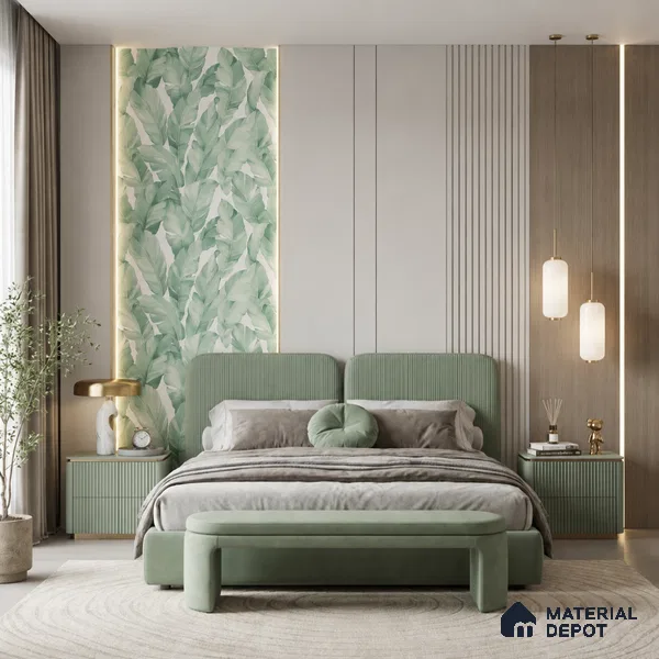1363 | 10 Meter x 21 Inches Florals Look Wallpaper - 57.41 Sq. Ft. | Minimum 15% wastage during installation