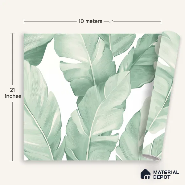1363 | 10 Meter x 21 Inches Florals Look Wallpaper - 57.41 Sq. Ft. | Minimum 15% wastage during installation