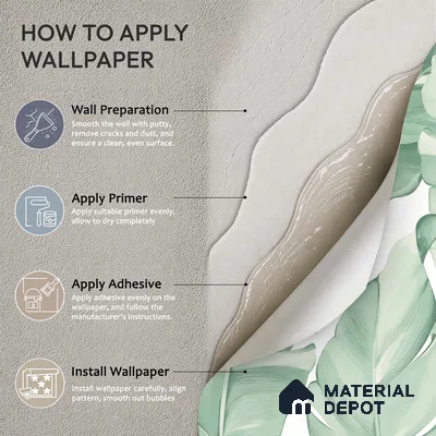 1363 | 10 Meter x 21 Inches Florals Look Wallpaper - 57.41 Sq. Ft. | Minimum 15% wastage during installation