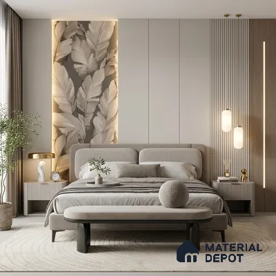 1364 | 10 Meter x 21 Inches Florals Look Wallpaper - 57.41 Sq. Ft. | Minimum 15% wastage during installation