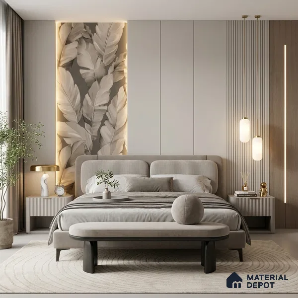 1364 | 10 Meter x 21 Inches Florals Look Wallpaper - 57.41 Sq. Ft. | Minimum 15% wastage during installation