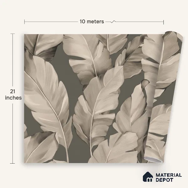 1364 | 10 Meter x 21 Inches Florals Look Wallpaper - 57.41 Sq. Ft. | Minimum 15% wastage during installation
