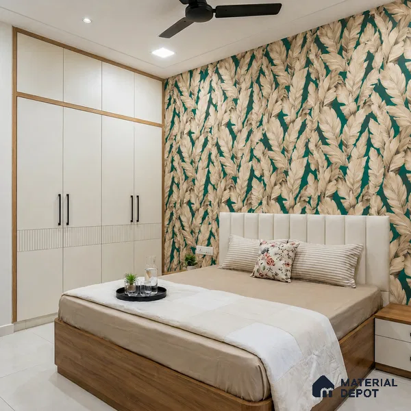 1365 | 10 Meter x 21 Inches Florals Look Wallpaper - 57.41 Sq. Ft. | Minimum 15% wastage during installation
