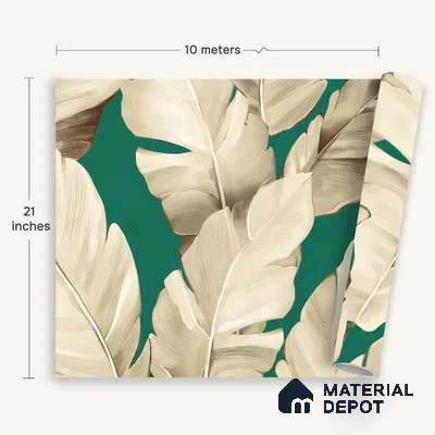 1365 | 10 Meter x 21 Inches Florals Look Wallpaper - 57.41 Sq. Ft. | Minimum 15% wastage during installation
