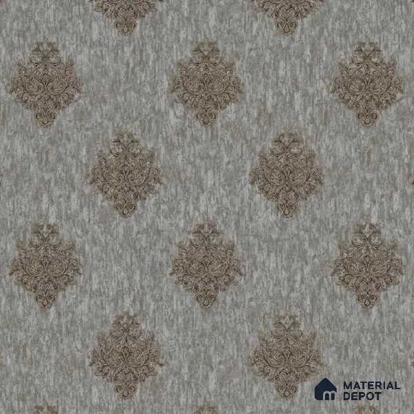 1309 | 10 Meter x 21 Inches Damask Look Wallpaper - 57.41 Sq. Ft. | Minimum 15% wastage during installation