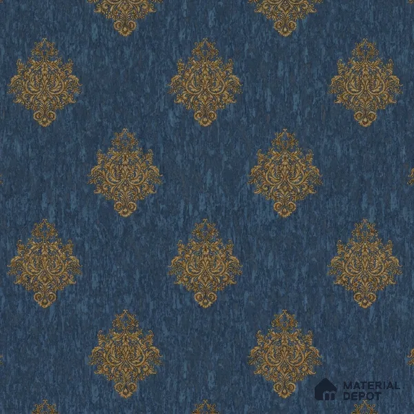 1310 | 10 Meter x 21 Inches Damask Look Wallpaper - 57.41 Sq. Ft. | Minimum 15% wastage during installation