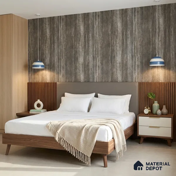 1322 | 10 Meter x 21 Inches Texture Look Wallpaper - 57.41 Sq. Ft. | Minimum 15% wastage during installation