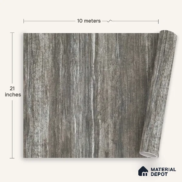1322 | 10 Meter x 21 Inches Texture Look Wallpaper - 57.41 Sq. Ft. | Minimum 15% wastage during installation