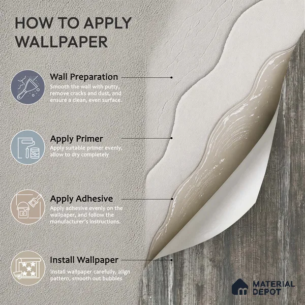 1322 | 10 Meter x 21 Inches Texture Look Wallpaper - 57.41 Sq. Ft. | Minimum 15% wastage during installation
