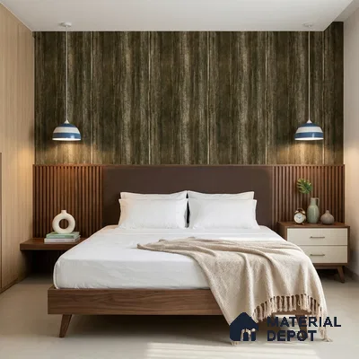 1323 | 10 Meter x 21 Inches Texture Look Wallpaper - 57.41 Sq. Ft. | Minimum 15% wastage during installation