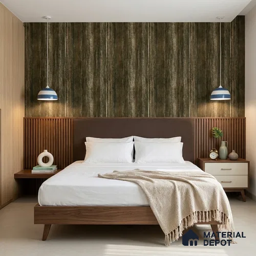 1323 | 10 Meter x 21 Inches Texture Look Wallpaper - 57.41 Sq. Ft. | Minimum 15% wastage during installation