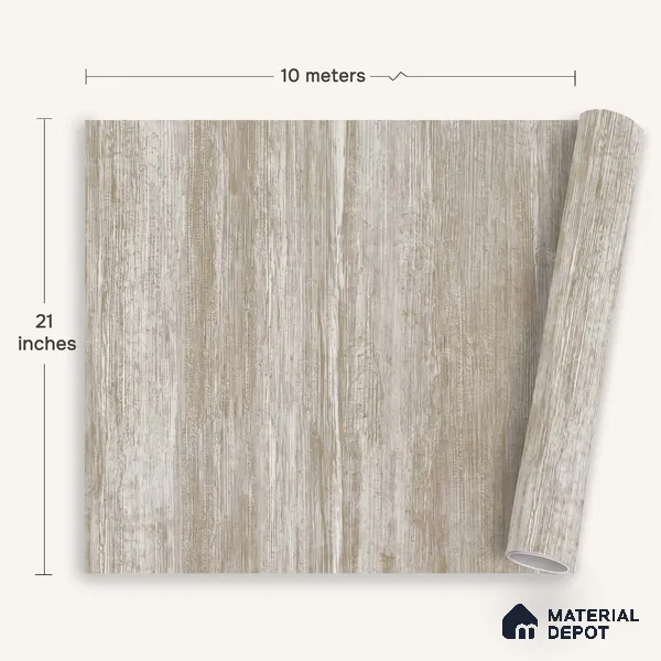 1324 | 10 Meter x 21 Inches Texture Look Wallpaper - 57.41 Sq. Ft. | Minimum 15% wastage during installation