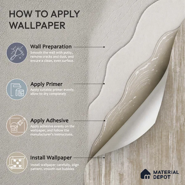 1324 | 10 Meter x 21 Inches Texture Look Wallpaper - 57.41 Sq. Ft. | Minimum 15% wastage during installation