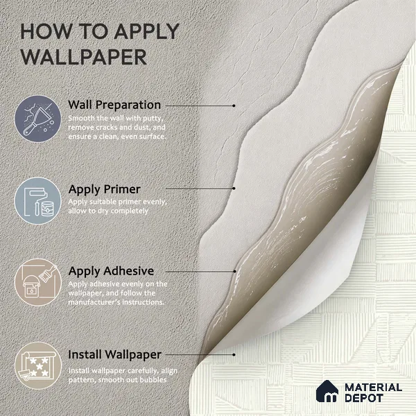 1328 | 10 Meter x 21 Inches Texture Look Wallpaper - 57.41 Sq. Ft. | Minimum 15% wastage during installation