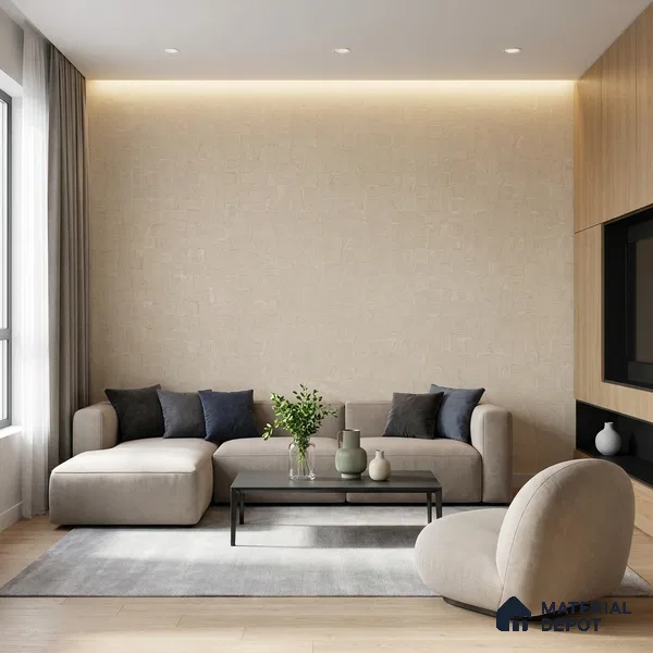 1329 | 10 Meter x 21 Inches Texture Look Wallpaper - 57.41 Sq. Ft. | Minimum 15% wastage during installation