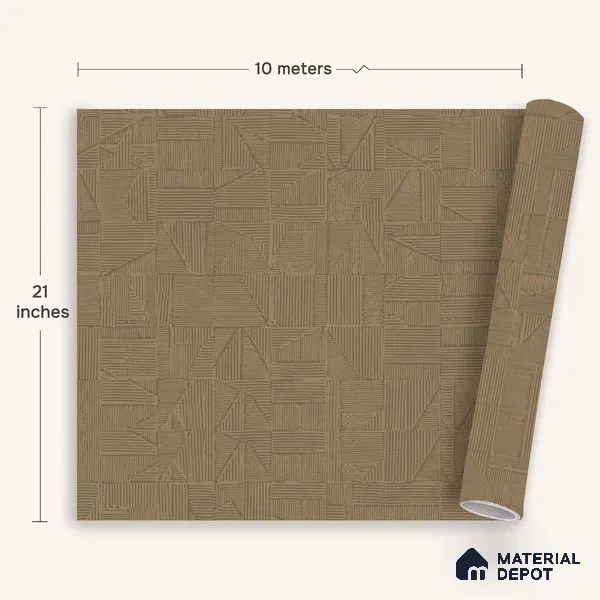 1330 | 10 Meter x 21 Inches Texture Look Wallpaper - 57.41 Sq. Ft. | Minimum 15% wastage during installation