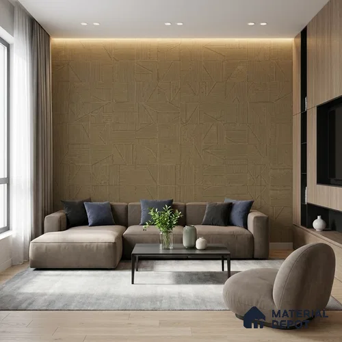 1330 | 10 Meter x 21 Inches Texture Look Wallpaper - 57.41 Sq. Ft. | Minimum 15% wastage during installation