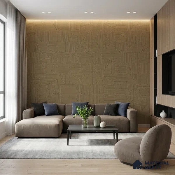 1330 | 10 Meter x 21 Inches Texture Look Wallpaper - 57.41 Sq. Ft. | Minimum 15% wastage during installation