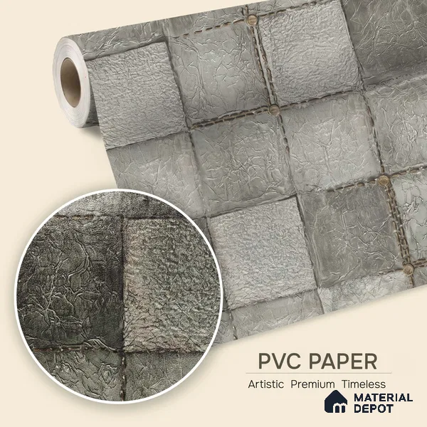 1331 | 10 Meter x 21 Inches Patterned Look Wallpaper - 57.41 Sq. Ft. | Minimum 15% wastage during installation
