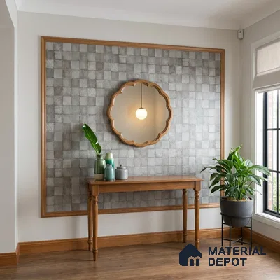 1331 | 10 Meter x 21 Inches Patterned Look Wallpaper - 57.41 Sq. Ft. | Minimum 15% wastage during installation