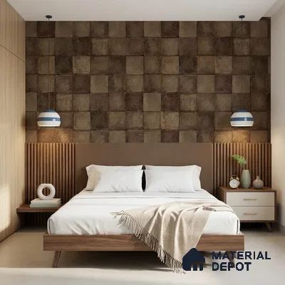 1332 | 10 Meter x 21 Inches Patterned Look Wallpaper - 57.41 Sq. Ft. | Minimum 15% wastage during installation