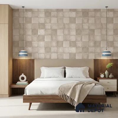 1333 | 10 Meter x 21 Inches Patterned Look Wallpaper - 57.41 Sq. Ft. | Minimum 15% wastage during installation