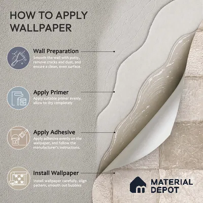 1333 | 10 Meter x 21 Inches Patterned Look Wallpaper - 57.41 Sq. Ft. | Minimum 15% wastage during installation