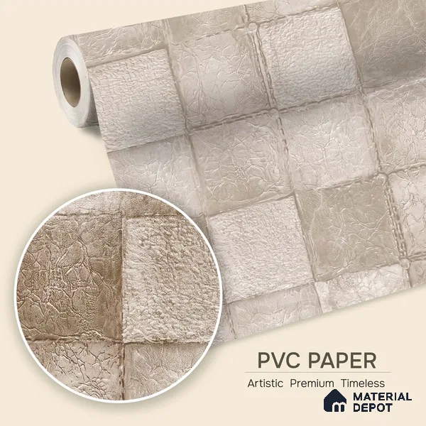 1333 | 10 Meter x 21 Inches Patterned Look Wallpaper - 57.41 Sq. Ft. | Minimum 15% wastage during installation