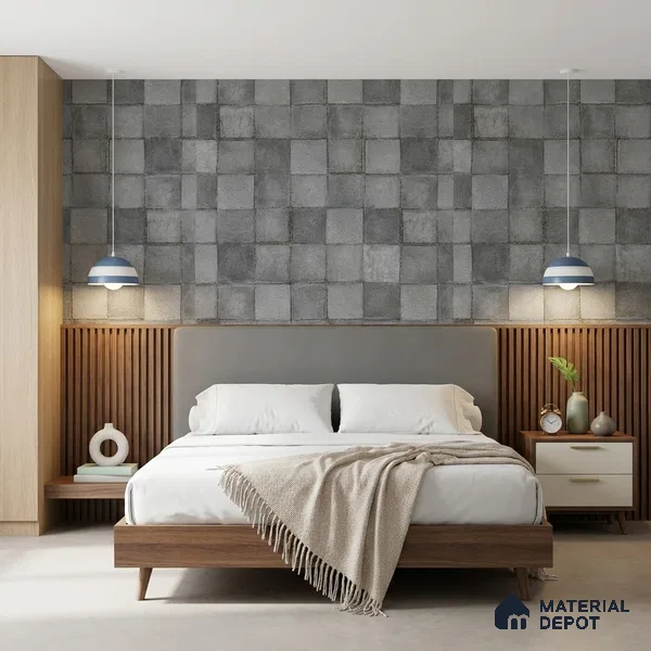 1334 | 10 Meter x 21 Inches Patterned Look Wallpaper - 57.41 Sq. Ft. | Minimum 15% wastage during installation