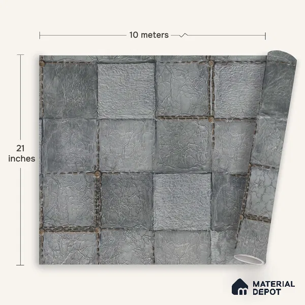 1334 | 10 Meter x 21 Inches Patterned Look Wallpaper - 57.41 Sq. Ft. | Minimum 15% wastage during installation