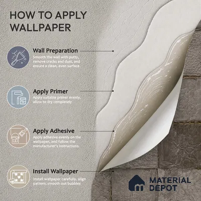 1335 | 10 Meter x 21 Inches Patterned Look Wallpaper - 57.41 Sq. Ft. | Minimum 15% wastage during installation