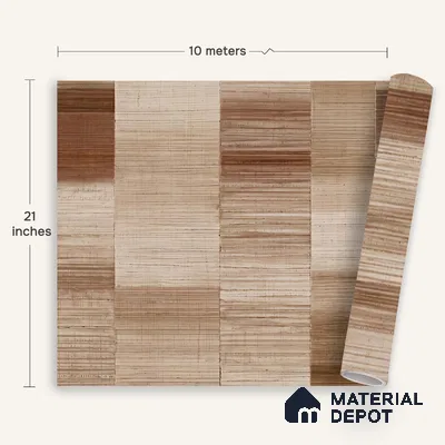 1336 | 10 Meter x 21 Inches Patterned Look Wallpaper - 57.41 Sq. Ft. | Minimum 15% wastage during installation