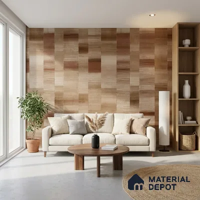 1336 | 10 Meter x 21 Inches Patterned Look Wallpaper - 57.41 Sq. Ft. | Minimum 15% wastage during installation