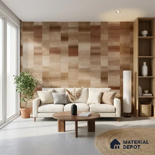 1336 | 10 Meter x 21 Inches Patterned Look Wallpaper - 57.41 Sq. Ft. | Minimum 15% wastage during installation
