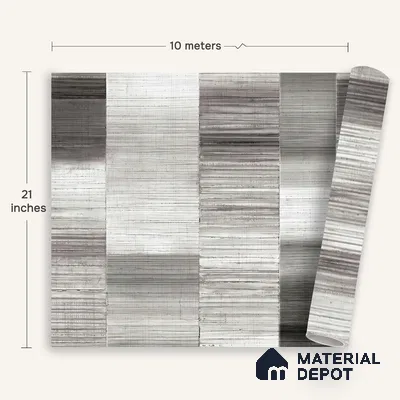 1337 | 10 Meter x 21 Inches Patterned Look Wallpaper - 57.41 Sq. Ft. | Minimum 15% wastage during installation
