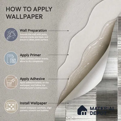 1337 | 10 Meter x 21 Inches Patterned Look Wallpaper - 57.41 Sq. Ft. | Minimum 15% wastage during installation