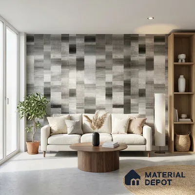 1337 | 10 Meter x 21 Inches Patterned Look Wallpaper - 57.41 Sq. Ft. | Minimum 15% wastage during installation