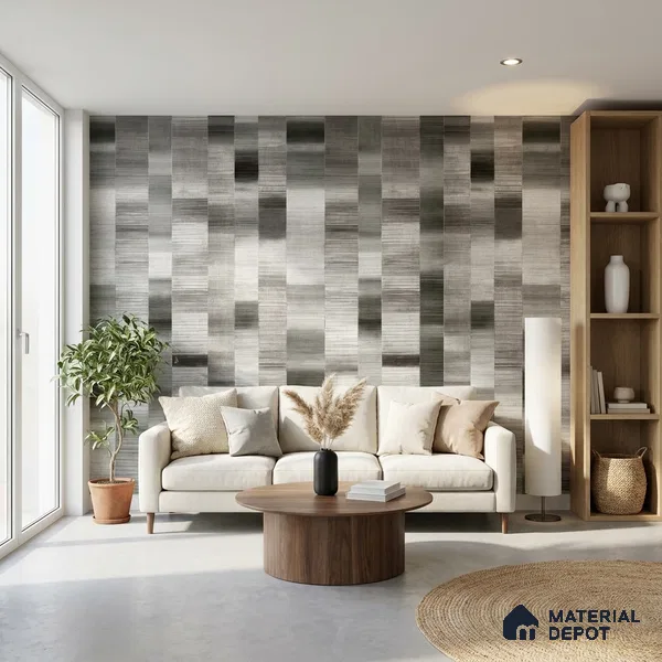 1337 | 10 Meter x 21 Inches Patterned Look Wallpaper - 57.41 Sq. Ft. | Minimum 15% wastage during installation
