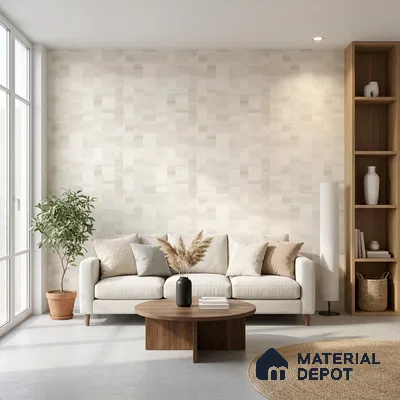 1338 | 10 Meter x 21 Inches Patterned Look Wallpaper - 57.41 Sq. Ft. | Minimum 15% wastage during installation