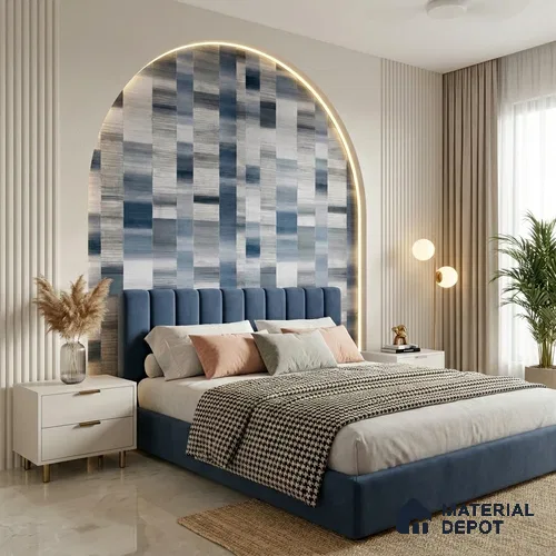 1339 | 10 Meter x 21 Inches Patterned Look Wallpaper - 57.41 Sq. Ft. | Minimum 15% wastage during installation